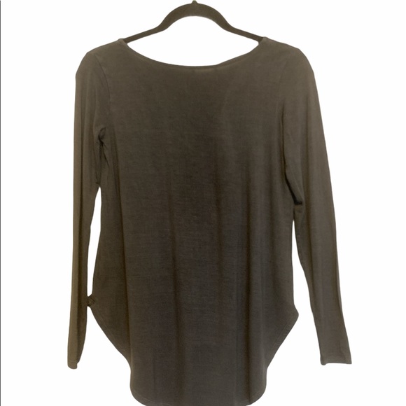 AEO Soft & Sexy Cage Front T-Shirt , Gray XS - Picture 6 of 10